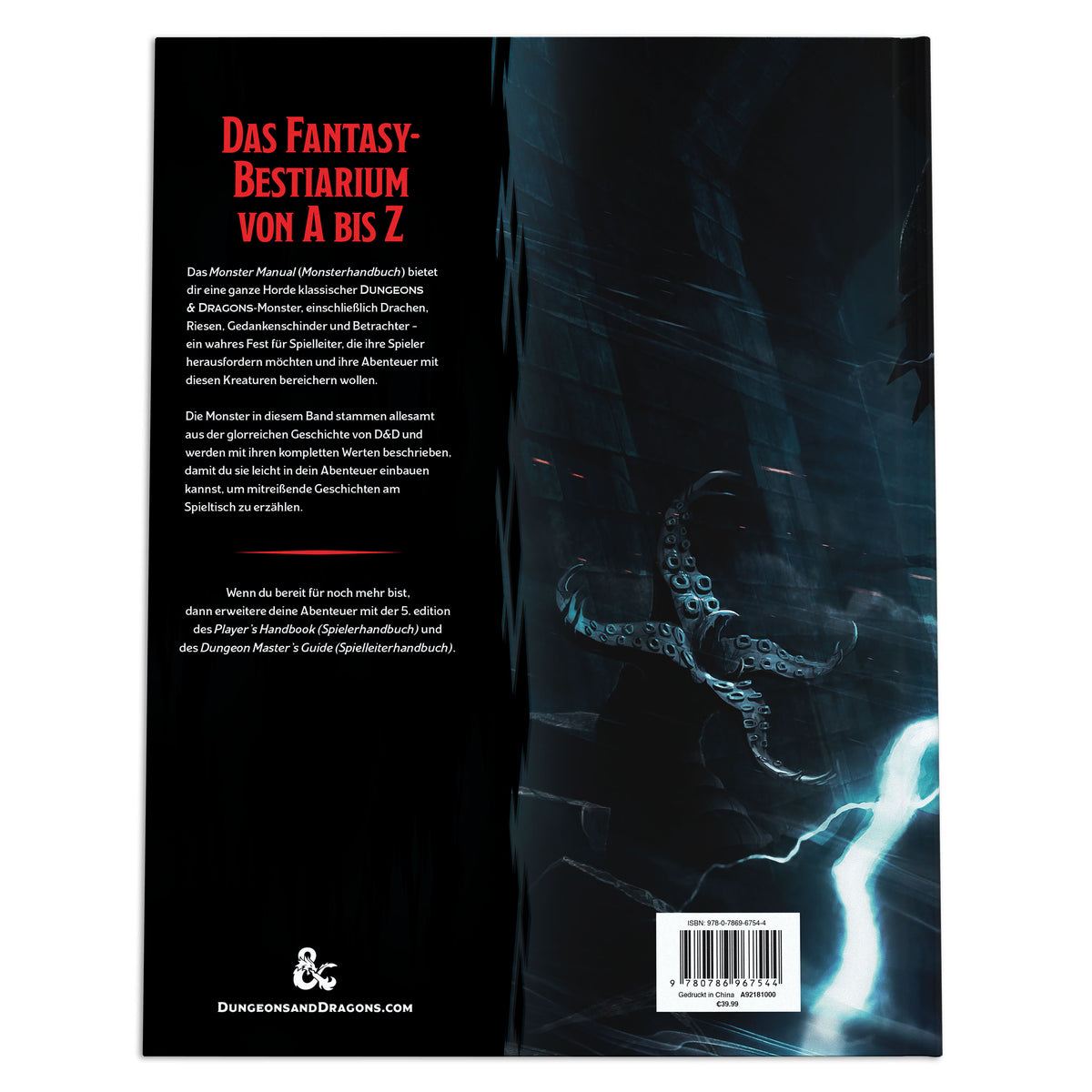 Productafbeelding Dungeons & Dragons - Monster Manual Basisregels
