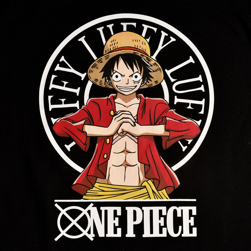 Productafbeelding One Piece - Monkey D. Luffy T-Shirt Zwart