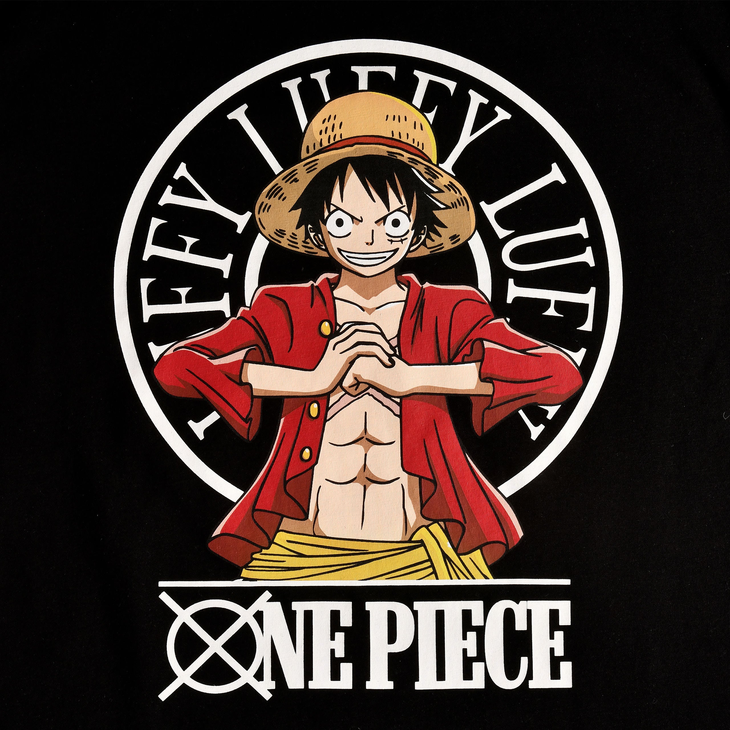 Productafbeelding One Piece - Monkey D. Luffy T-Shirt Zwart