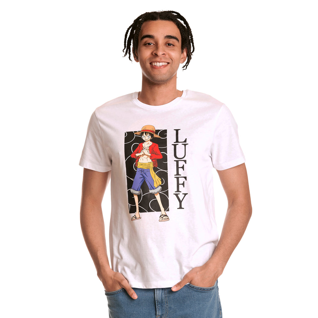 Productafbeelding One Piece - Luffy T-shirt wit