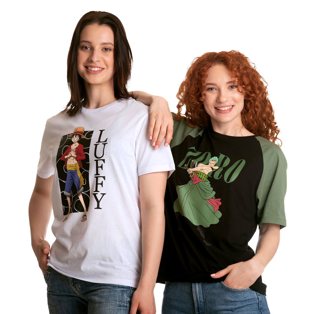 Productafbeelding One Piece - Luffy T-shirt wit