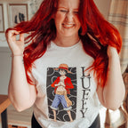 Productafbeelding One Piece - Luffy T-shirt wit