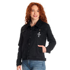 Productafbeelding Dumbledore Wapen Denim Jas Zwart - Fantastic Beasts