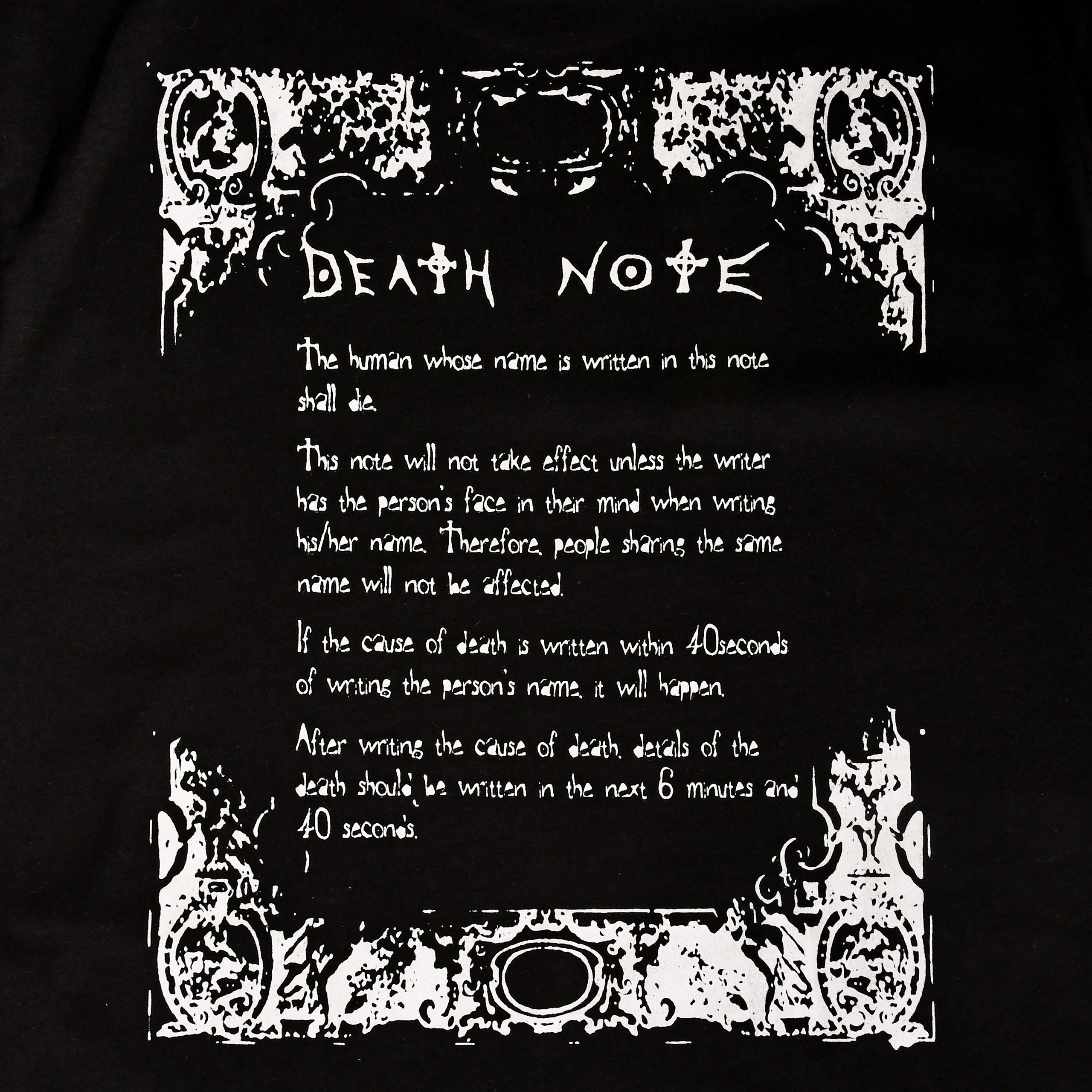 Productafbeelding Death Note - Ryuk Poster T-Shirt Zwart