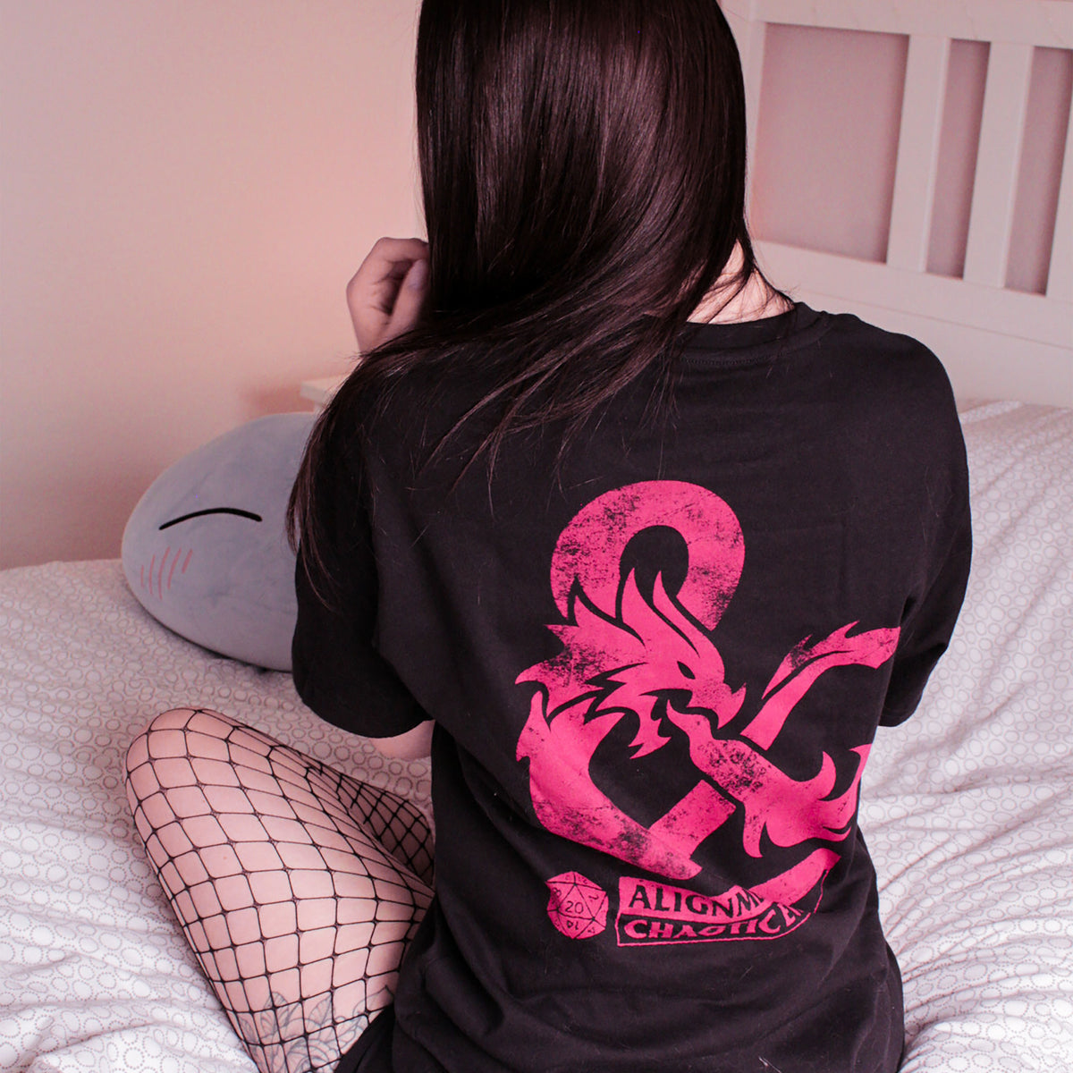 Productafbeelding Dungeons & Dragons - Chaotic Evil T-Shirt Zwart