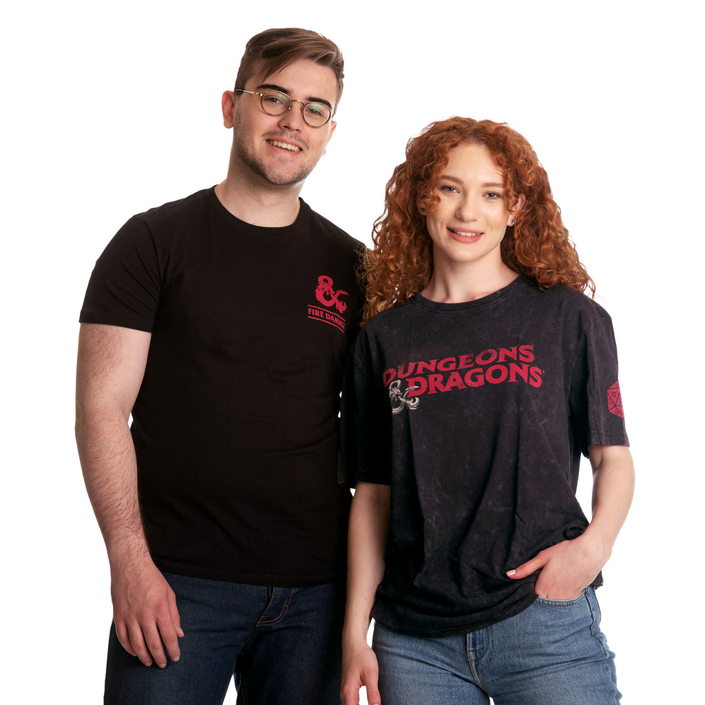 Productafbeelding Dungeons & Dragons - Chaotic Evil T-Shirt Zwart