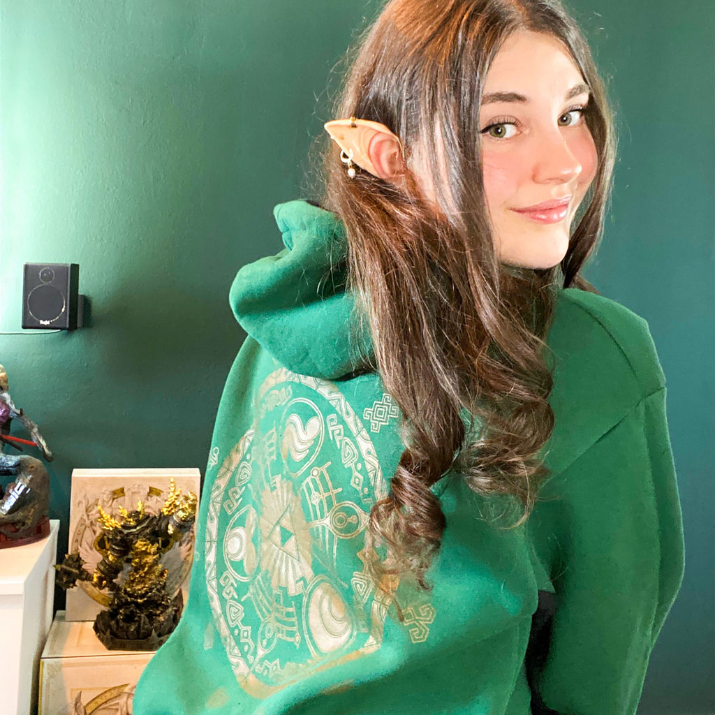 Image produit Zelda - Sweat à capuche Symbols