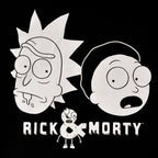 Image produit Rick et Morty - Sweat à capuche Faces noir