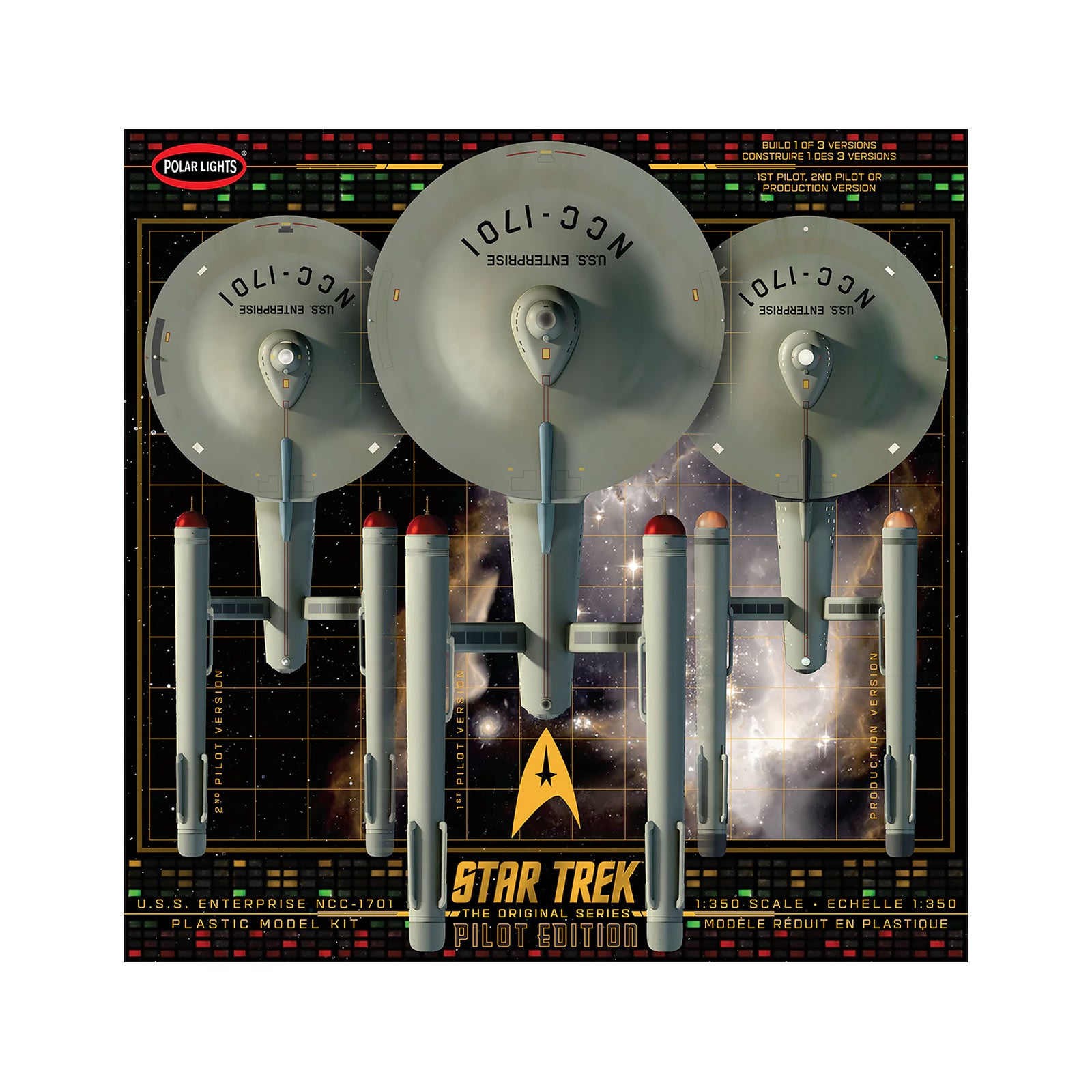 Produktbild Star Trek - U.S.S. Enterprise Pilot Edition Modell Bausatz