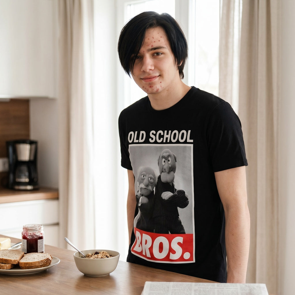 Image produit Muppets - Old School Bros. T-Shirt noir