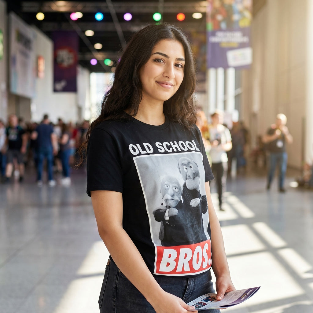 Image produit Muppets - Old School Bros. T-Shirt noir