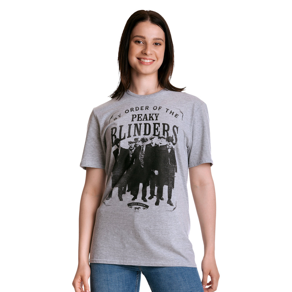 Image produit Peaky Blinders - T-shirt de groupe By Order gris