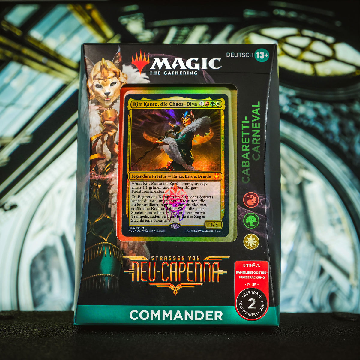 Produktbild Straßen von Neu-Capenna - Cabaretti-Carneval Commander Deck - Magic The Gathering