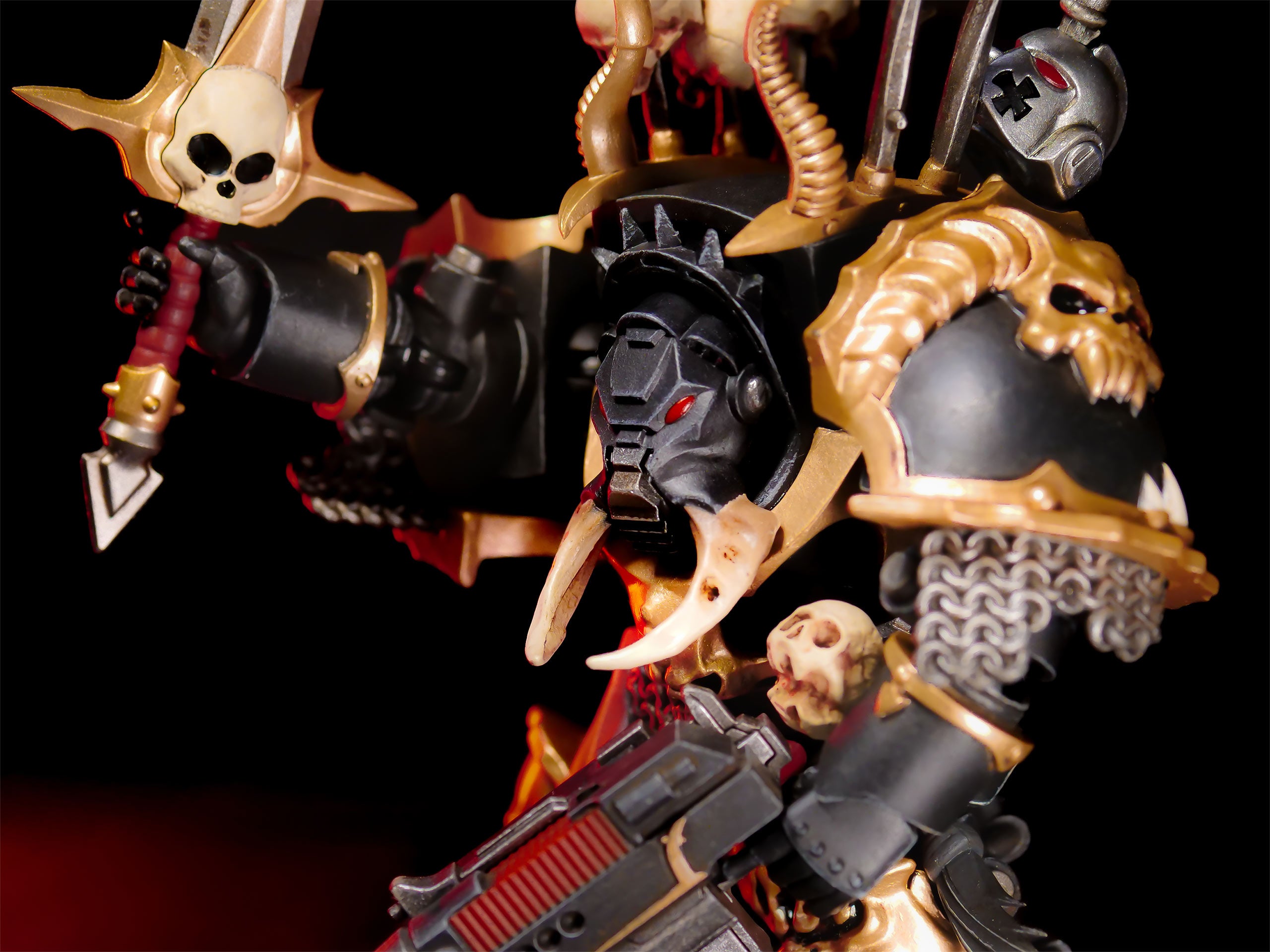 Productafbeelding Warhammer 40k - Black Legion Brother Gnarl Actiefiguur