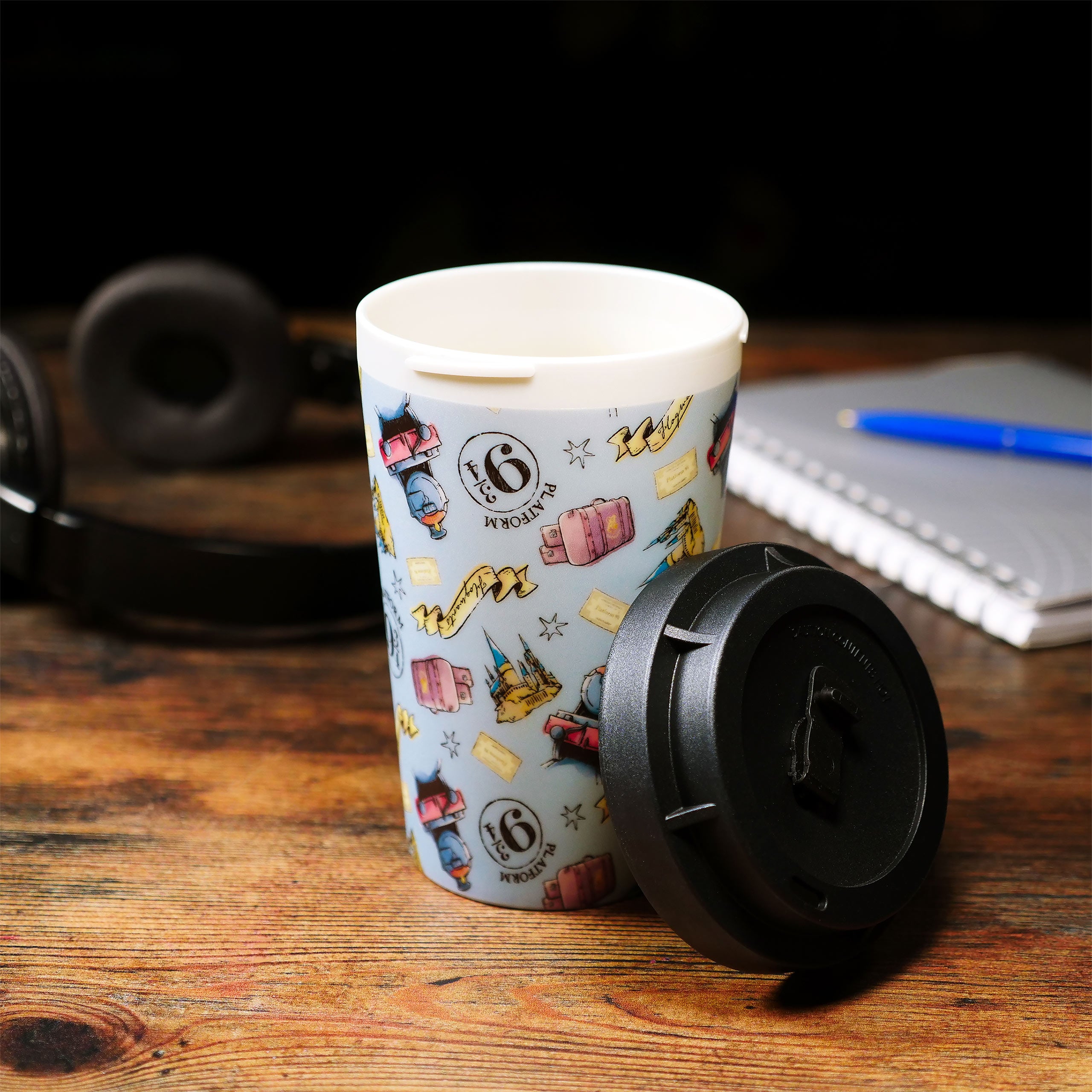 Produktbild Magic Symbols To Go Becher - Harry Potter