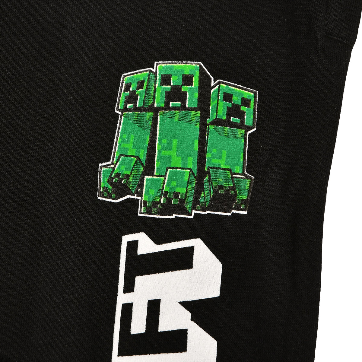 Image produit Minecraft - Pantalon de survêtement Creeper pour enfants noir