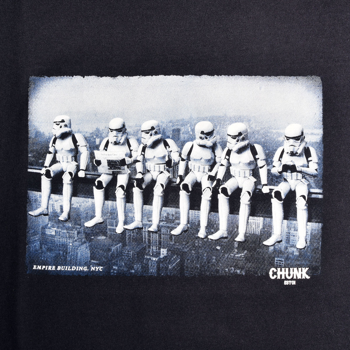 Produktbild Empire Building T-Shirt für Star Wars Fans blau