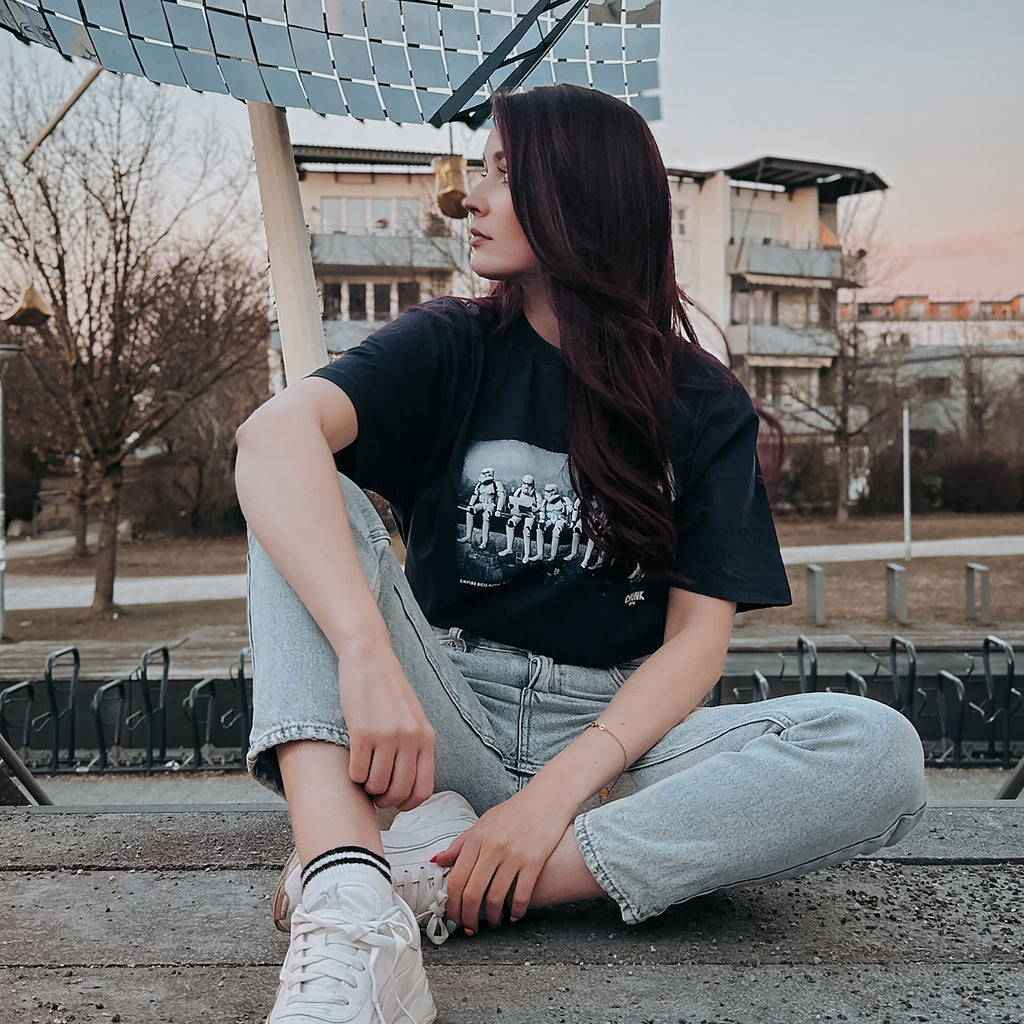 Produktbild Empire Building T-Shirt für Star Wars Fans blau