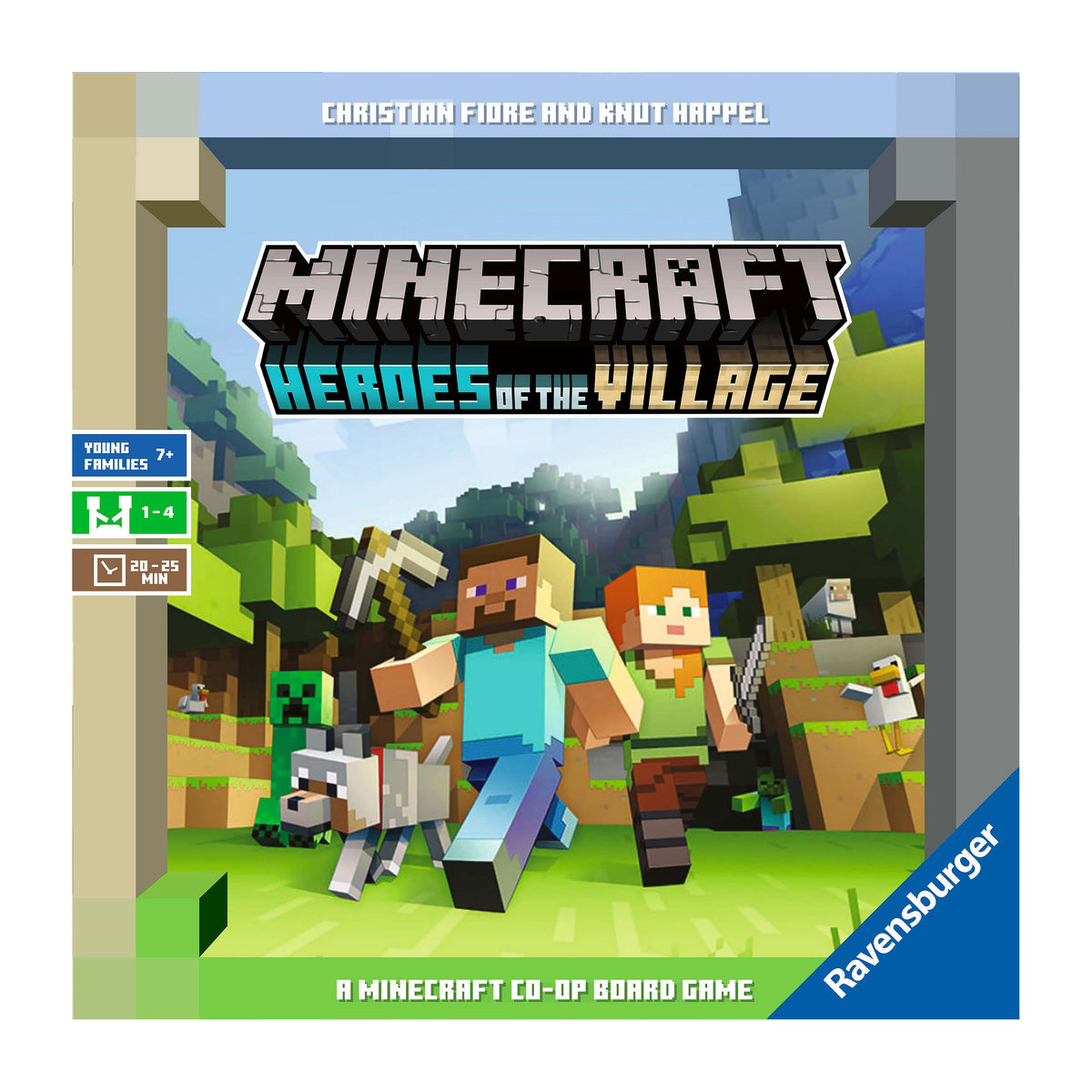 Productafbeelding Minecraft - Helden van het Dorp Bordspel