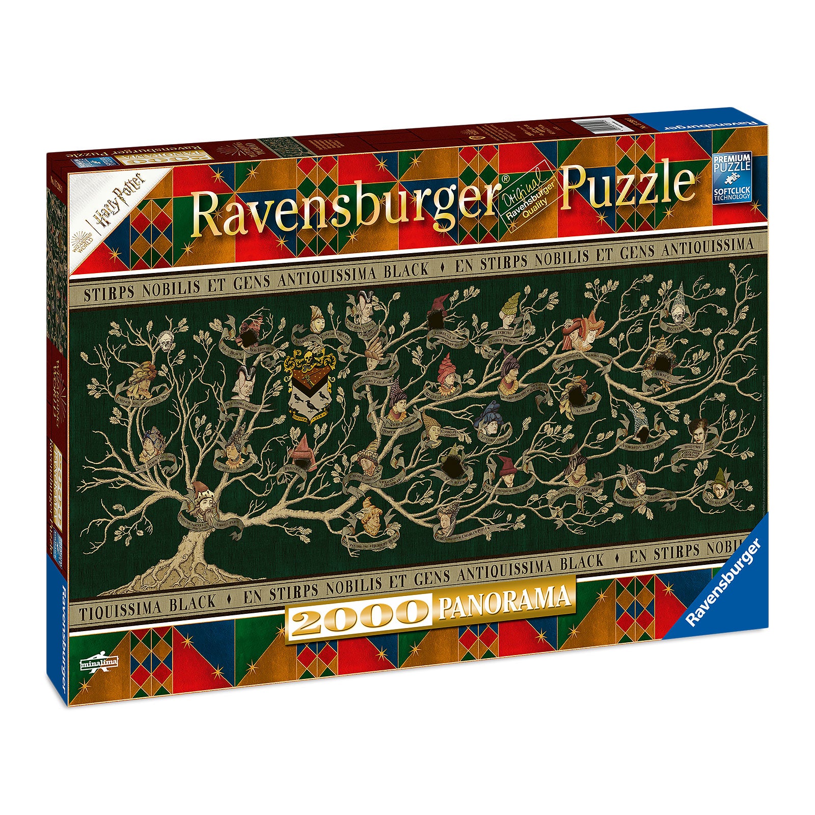 Productafbeelding Harry Potter - Black Familie Stamboom Puzzel