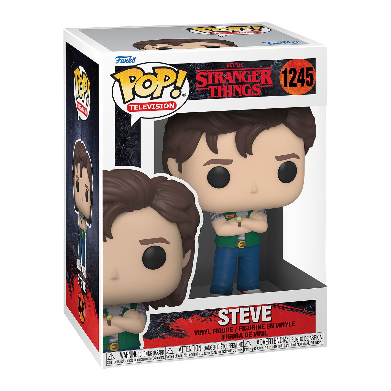 Productafbeelding Steve Harrington Seizoen 4 Funko Pop Figuur - Stranger Things