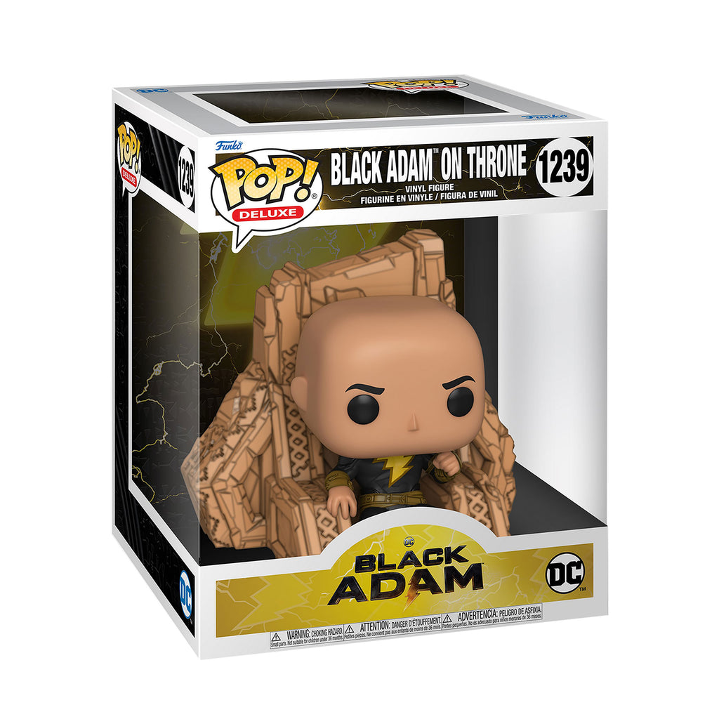 Productafbeelding Black Adam op Troon Funko Pop Figuur