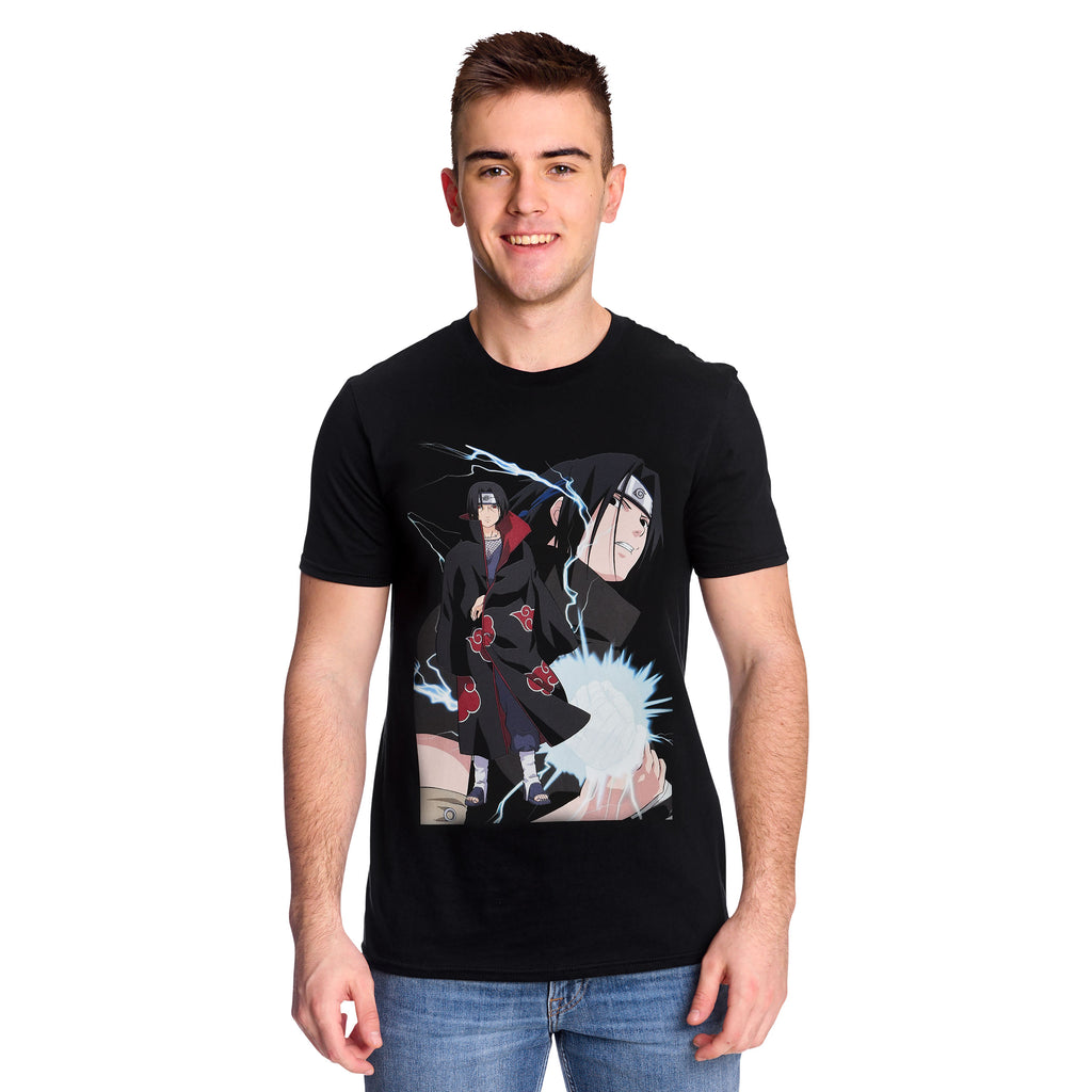 Productafbeelding Naruto - Akatsuki Itachi T-Shirt zwart