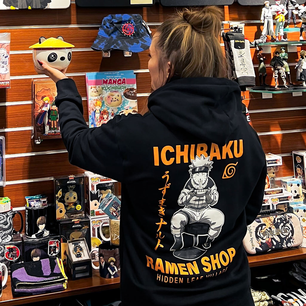 Image produit Naruto - Sweat à capuche Ichiraku Ramen Shop noir