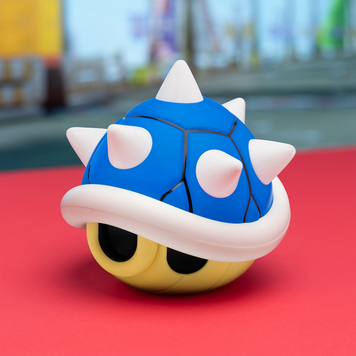 Productafbeelding Super Mario - Blauwe Schelp Tafellamp met Geluid