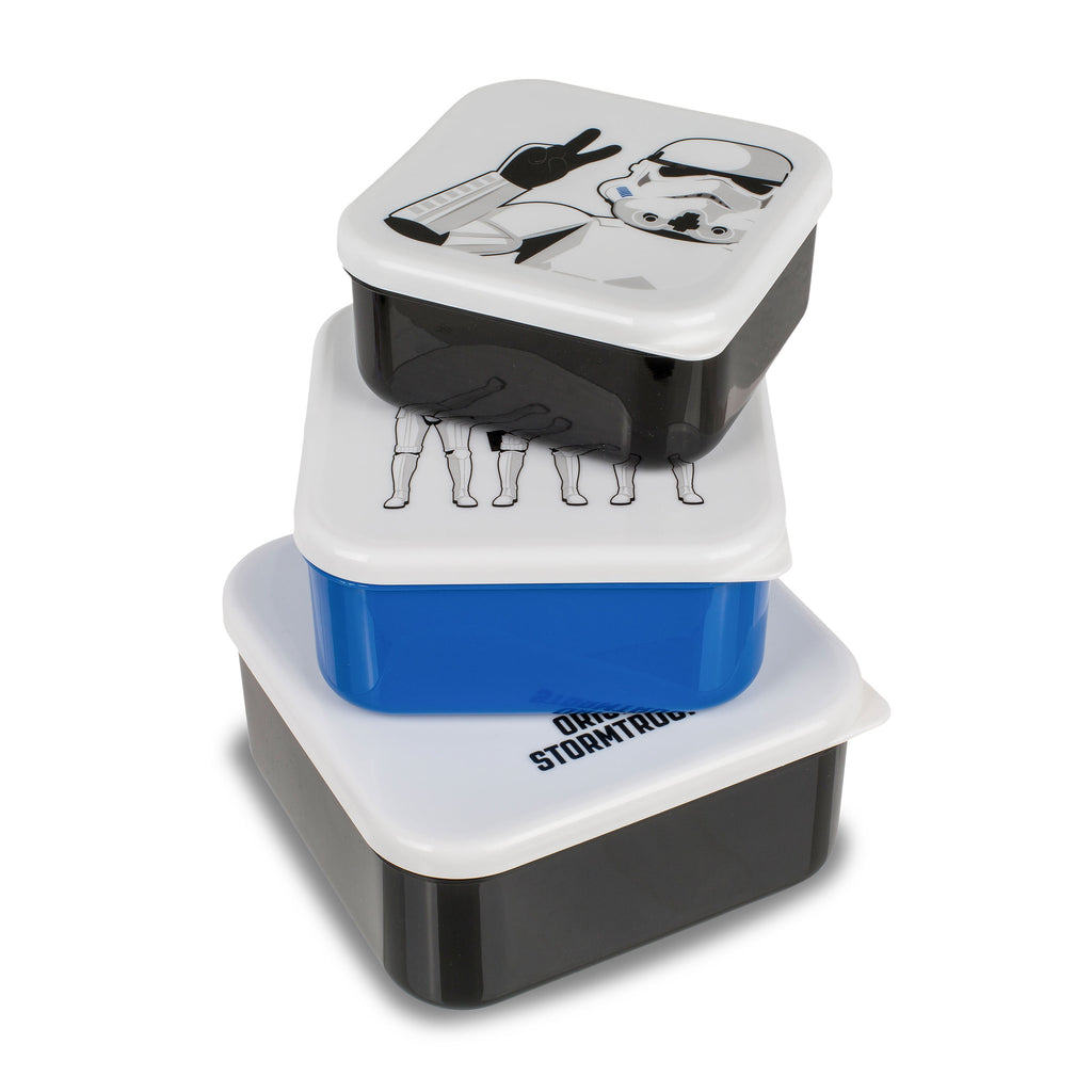 Productafbeelding Stormtrooper Lunchbox Set van 3 - Star Wars