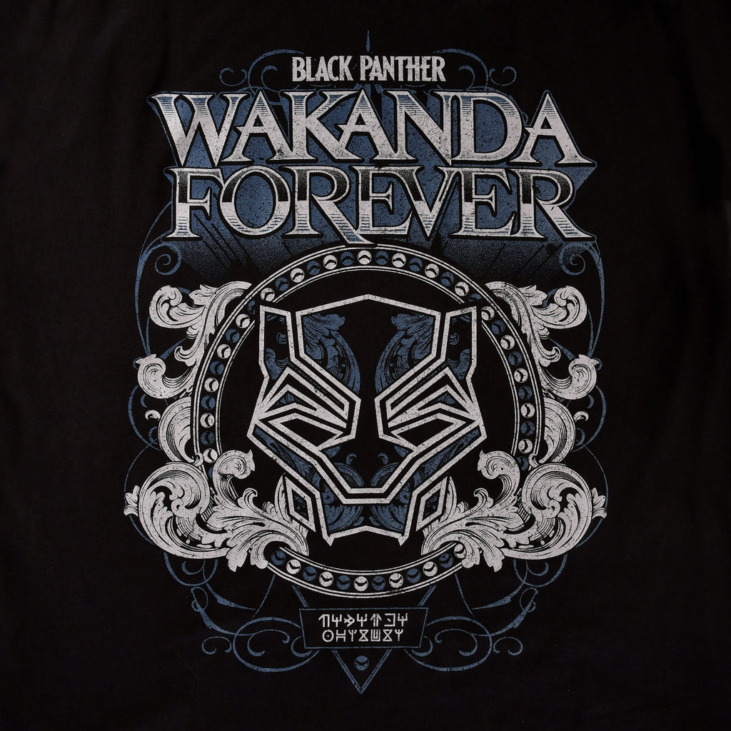 Produktbild Black Panther - Wakanda Ornament T-Shirt schwarz