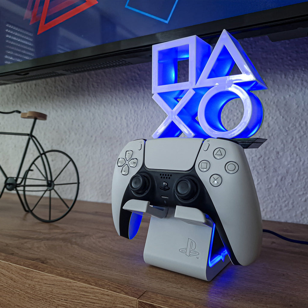 Image produit Logo PlayStation - Cable Guy avec éclairage