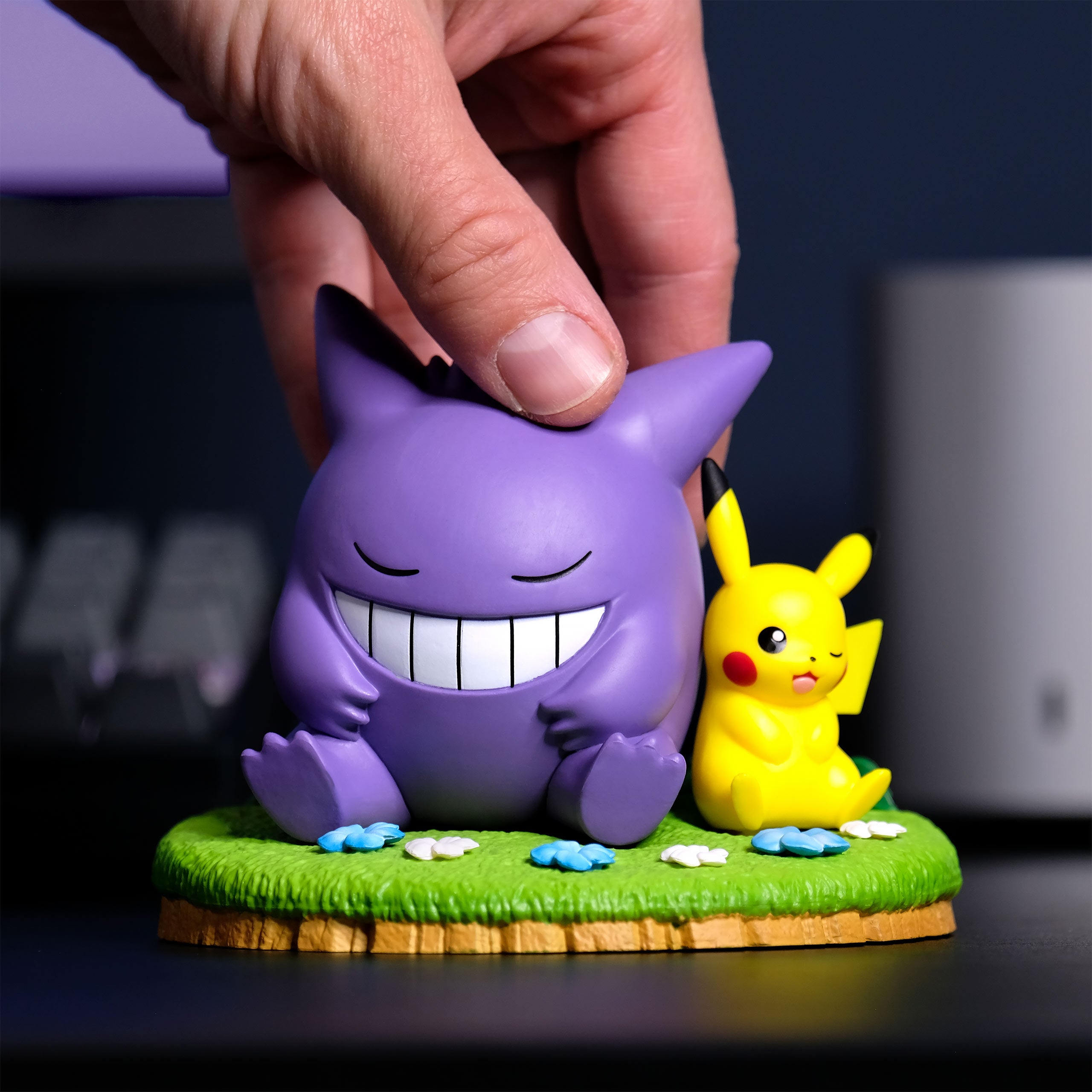 Image produit Pokemon - Figurine Pikachu et Gengar