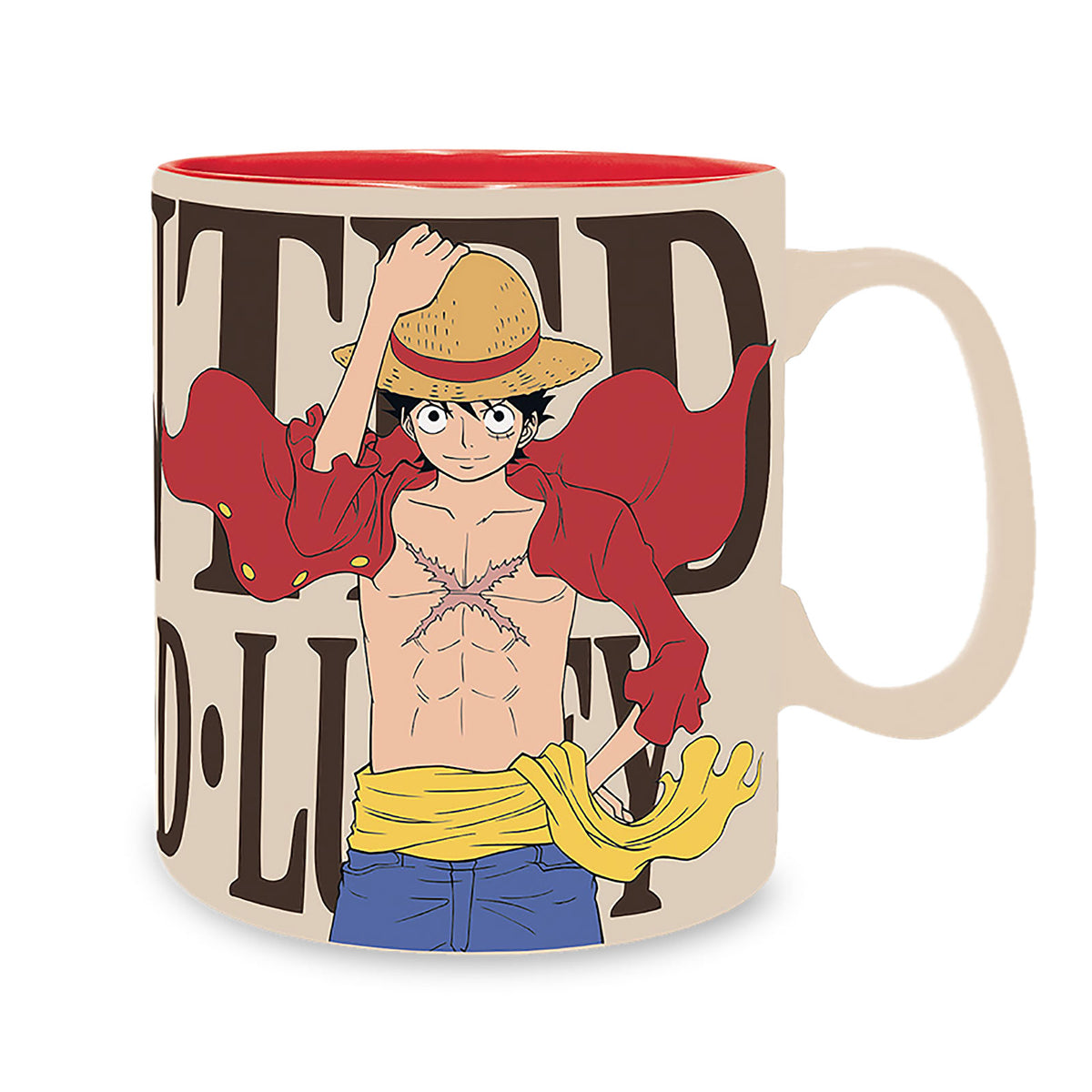 Image produit One Piece - Wanted D. Luffy Tasse