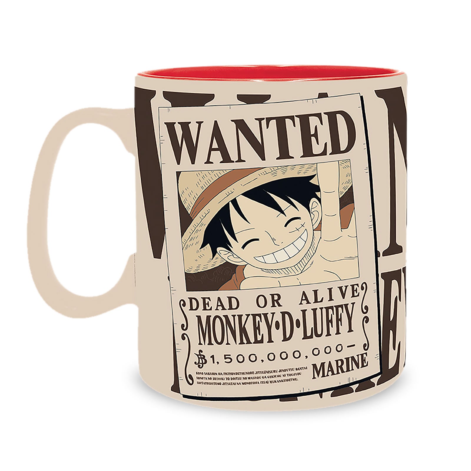 Image produit One Piece - Wanted D. Luffy Tasse