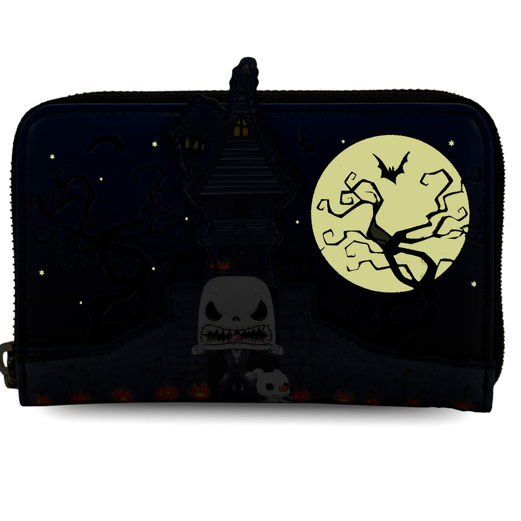 Produktbild Jack Skellington Glow in the Dark Geldbörse - Nightmare Before Christmas