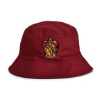 Image produit Chapeau blason Gryffondor avec motif réversible - Harry Potter