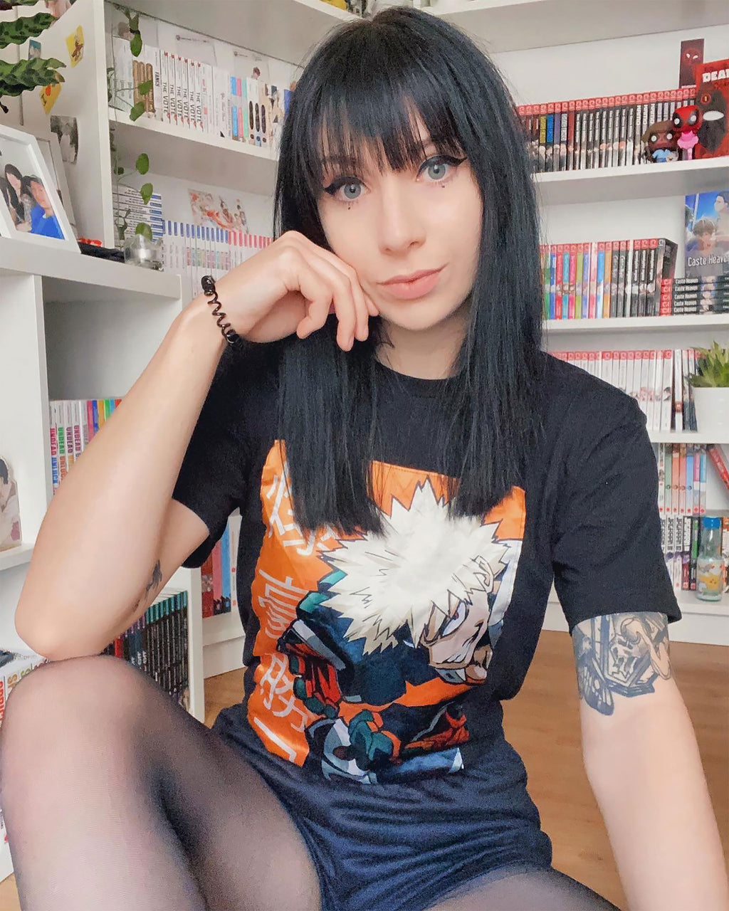 Image produit My Hero Academia - T-shirt Bakugo Katsuki noir