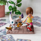Image produit Digimon Adventure - Ensemble de figurines Gatomon & Kari