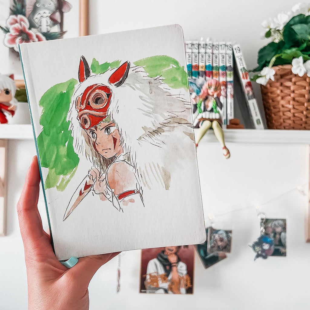 Image produit Princesse Mononoke - Carnet de notes personnages
