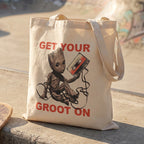 Productafbeelding Guardians of the Galaxy - Krijg Je Groot Op Jute Tas