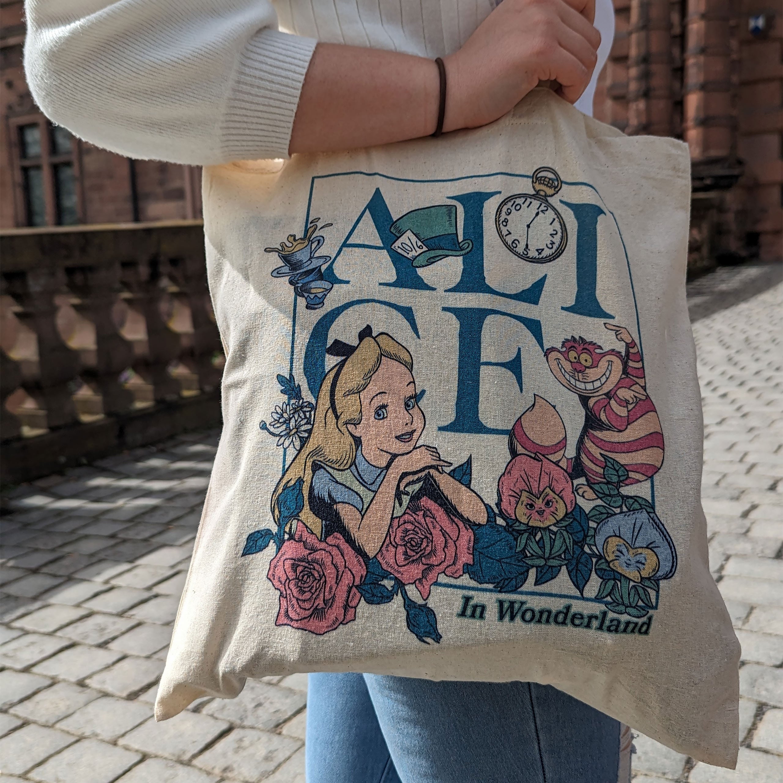 Image produit Alice au Pays des Merveilles - Sac en Jute