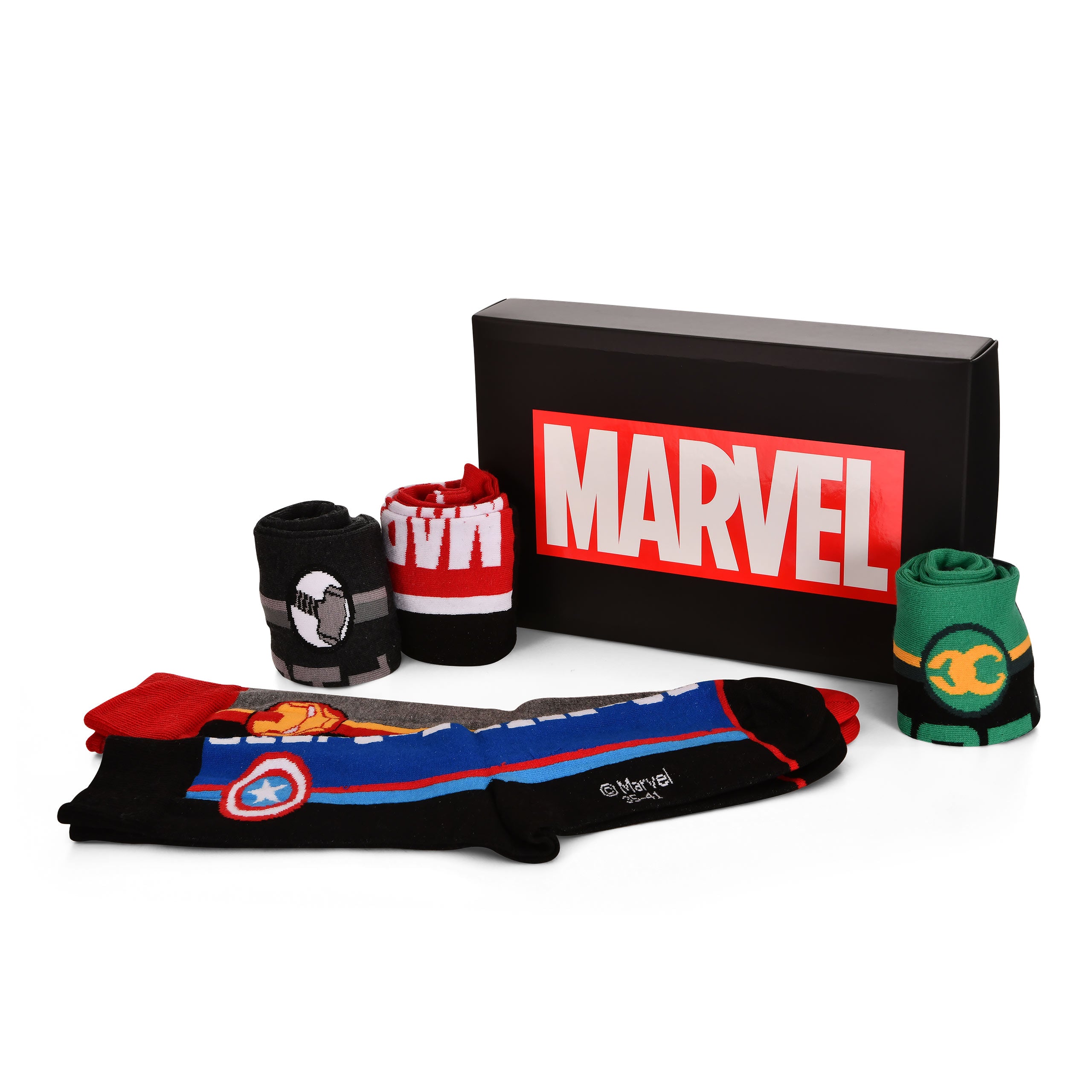Produktbild Marvel Avengers Socken 5er Set