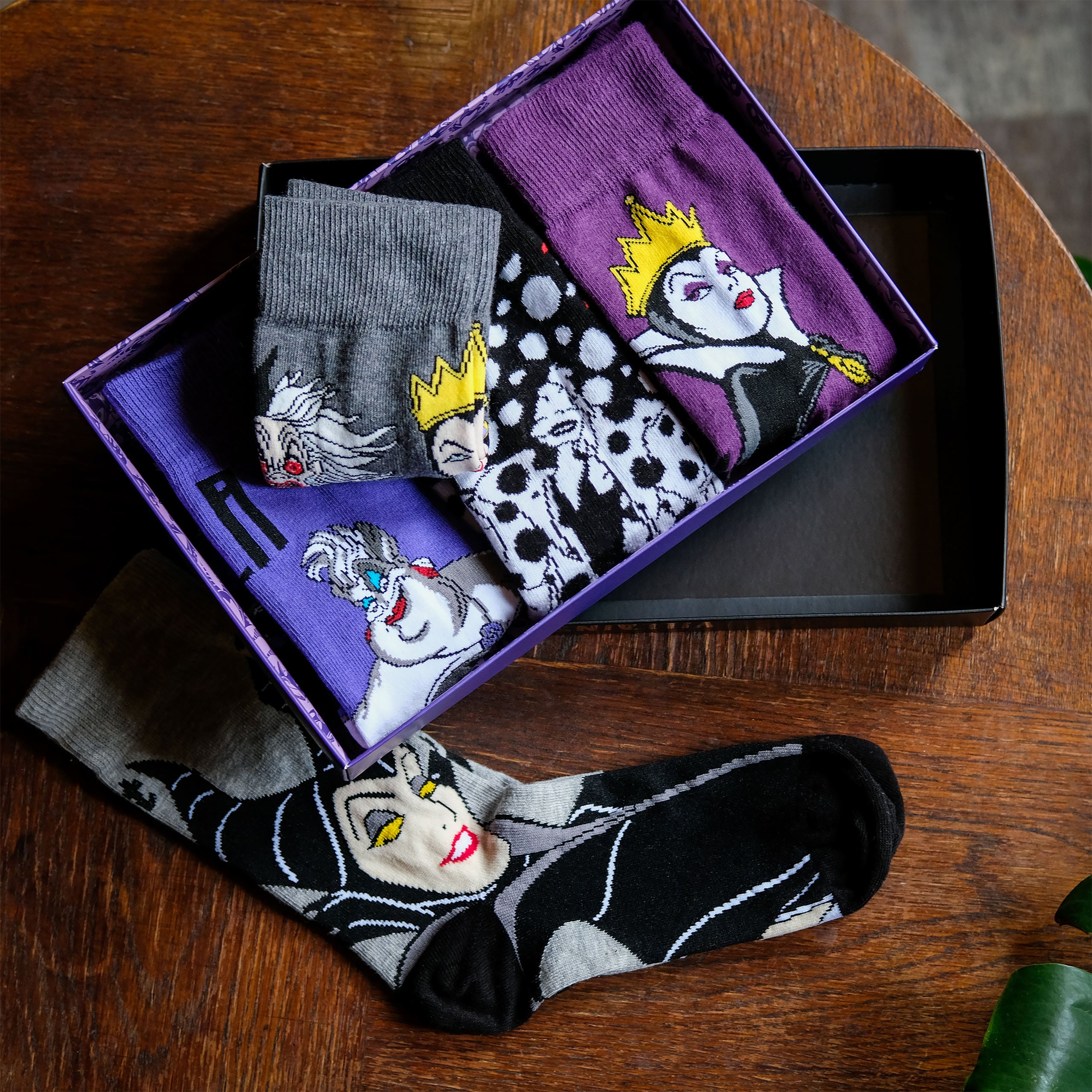 Product image Disney Villains Socks 5-piece Set