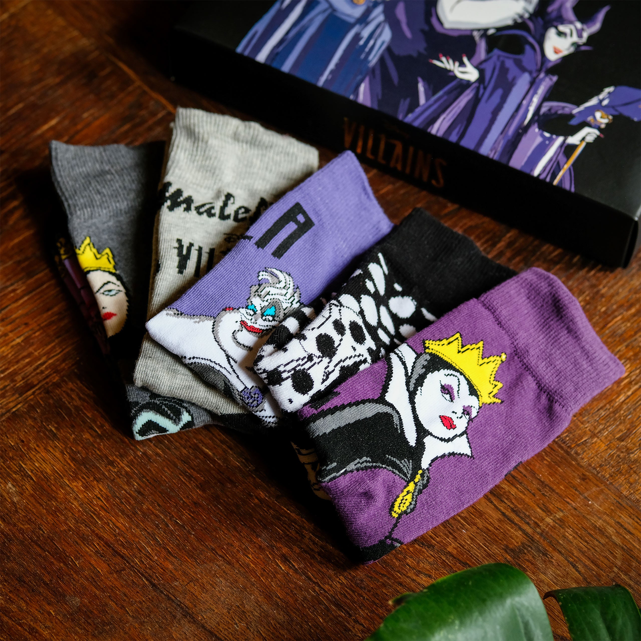 Product image Disney Villains Socks 5-piece Set