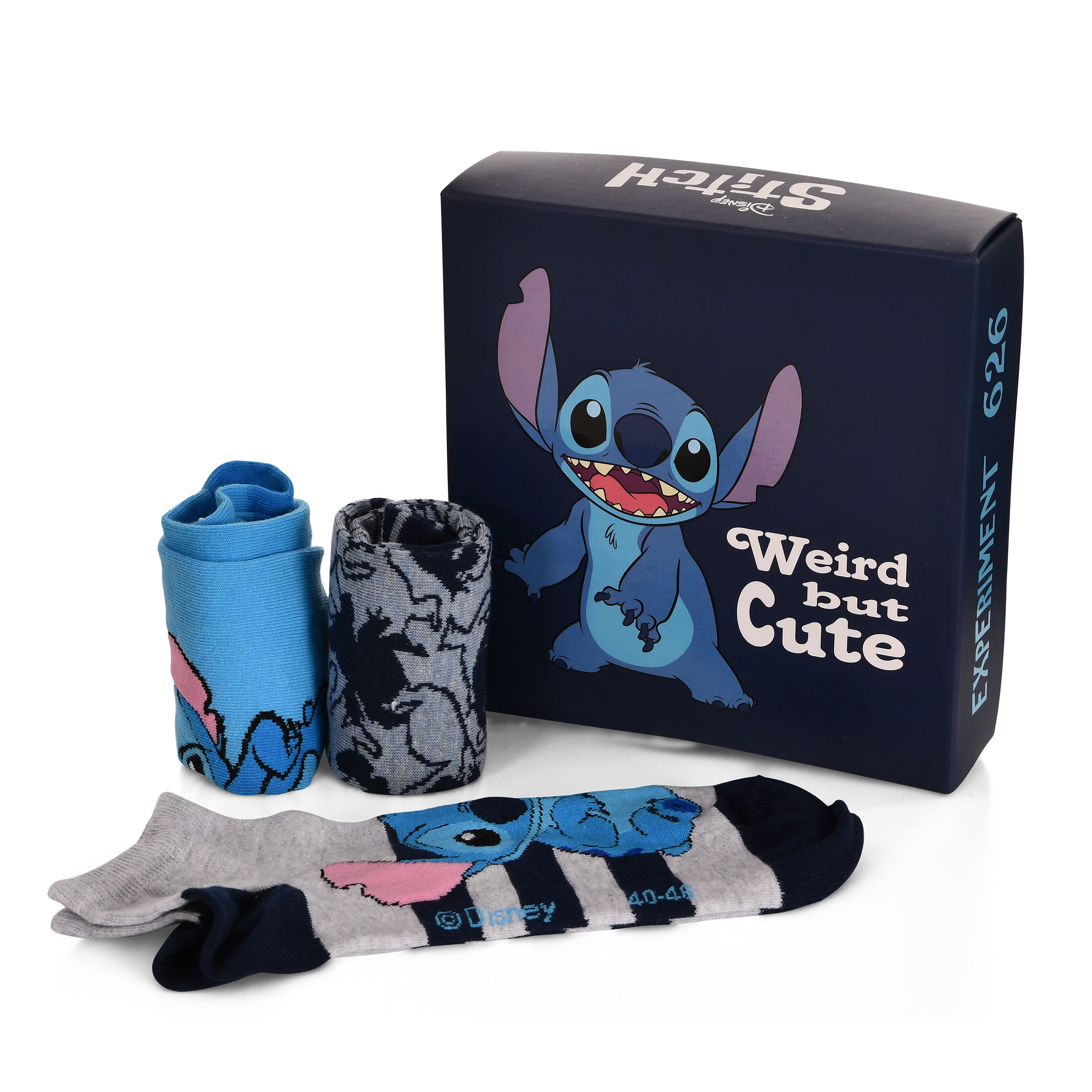 Product image Lilo & Stitch Sneaker Socks 3-Pack
