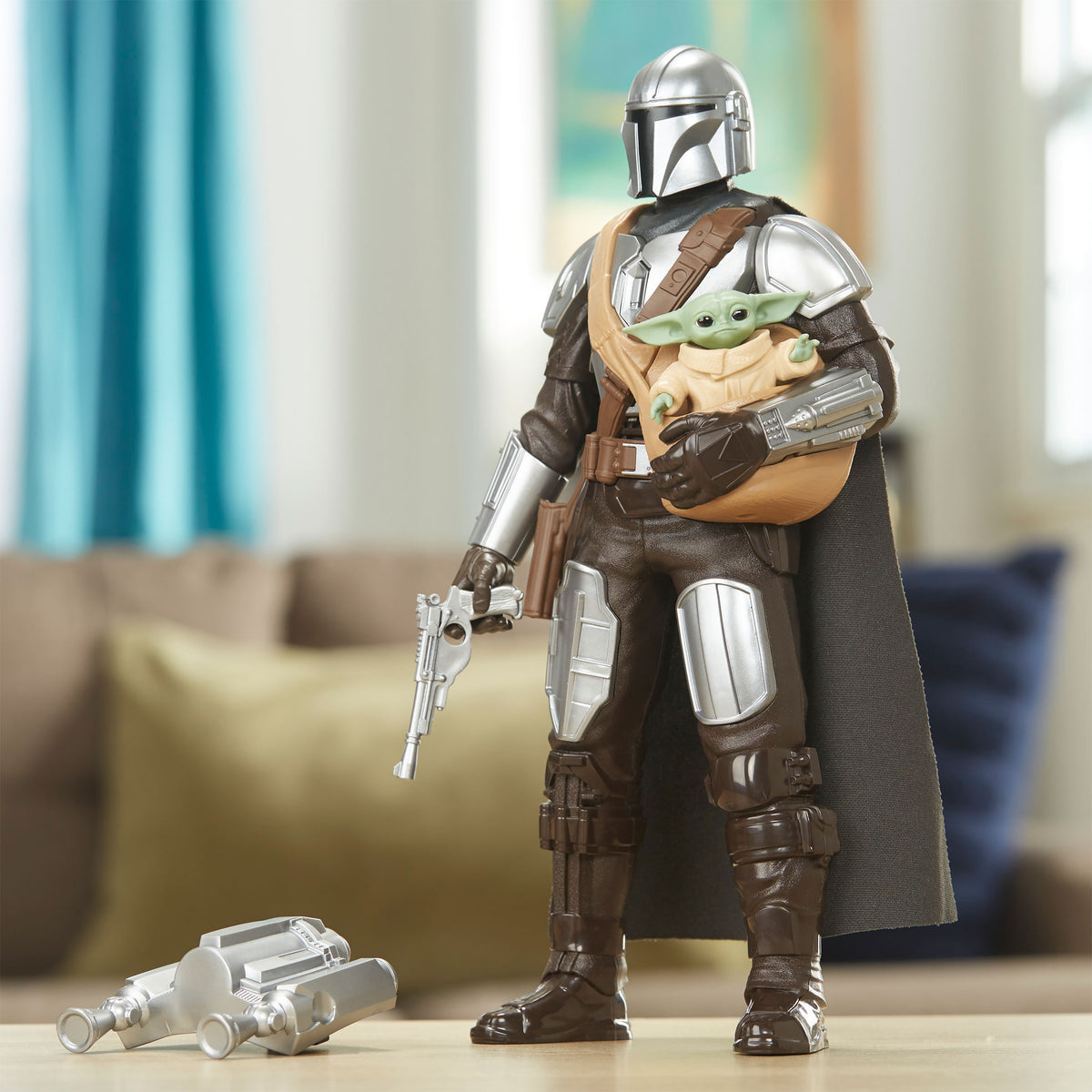 Image produit Set de figurines interactives Mando et Grogu - Star Wars The Mandalorian