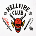 Produktbild Stranger Things - Hellfire Club Logo T-Shirt weiß