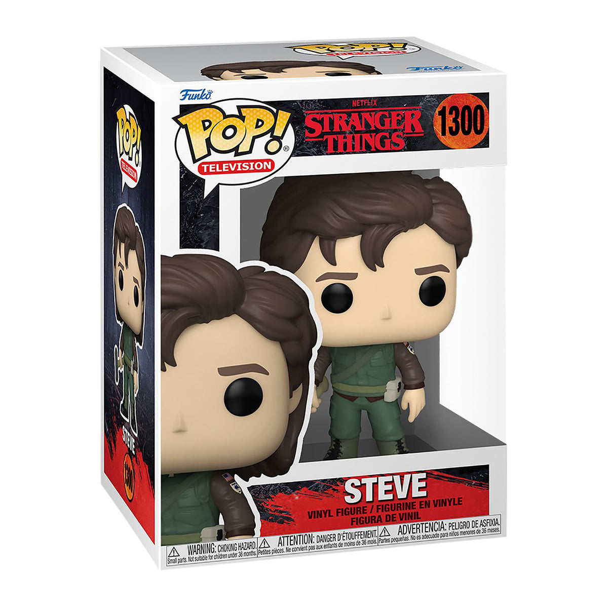 Image produit Stranger Things - Figurine Funko Pop Steve le chasseur
