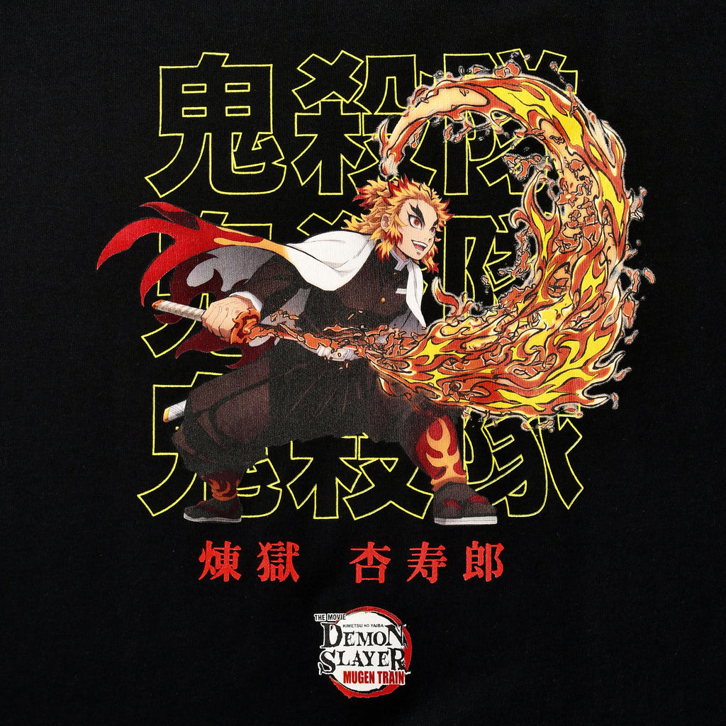 Image produit Demon Slayer - T-shirt noir Rengoku Pose